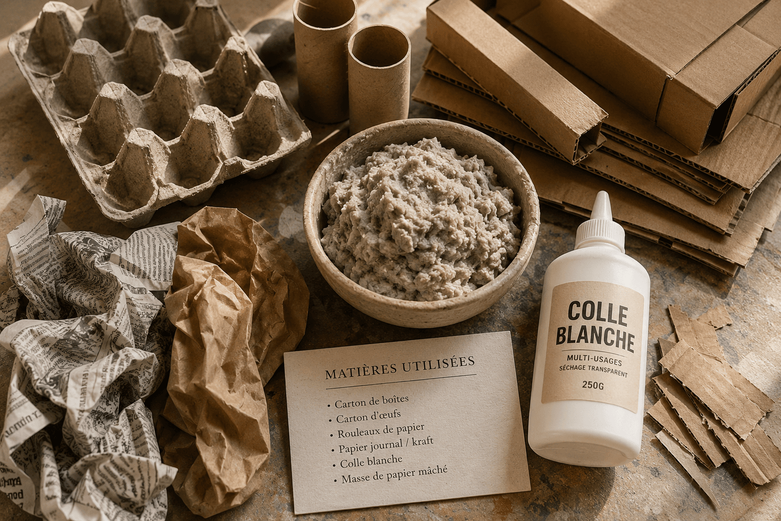 Matières recyclées